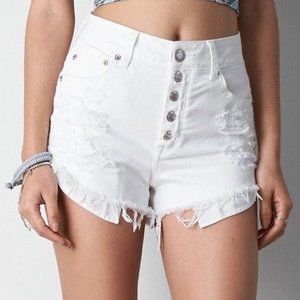 🤍 AMERICAN EAGLE | Hi Rise Festival Shorts Size 6